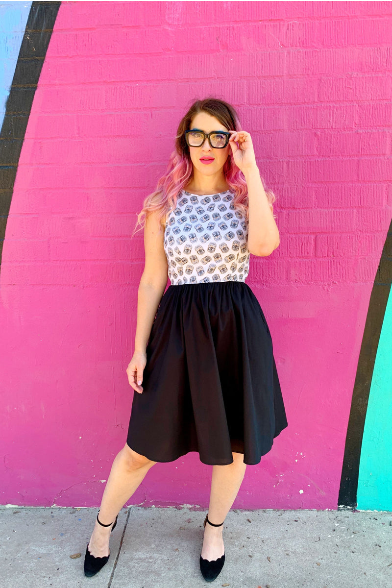 Hedgehog Twofer Dress