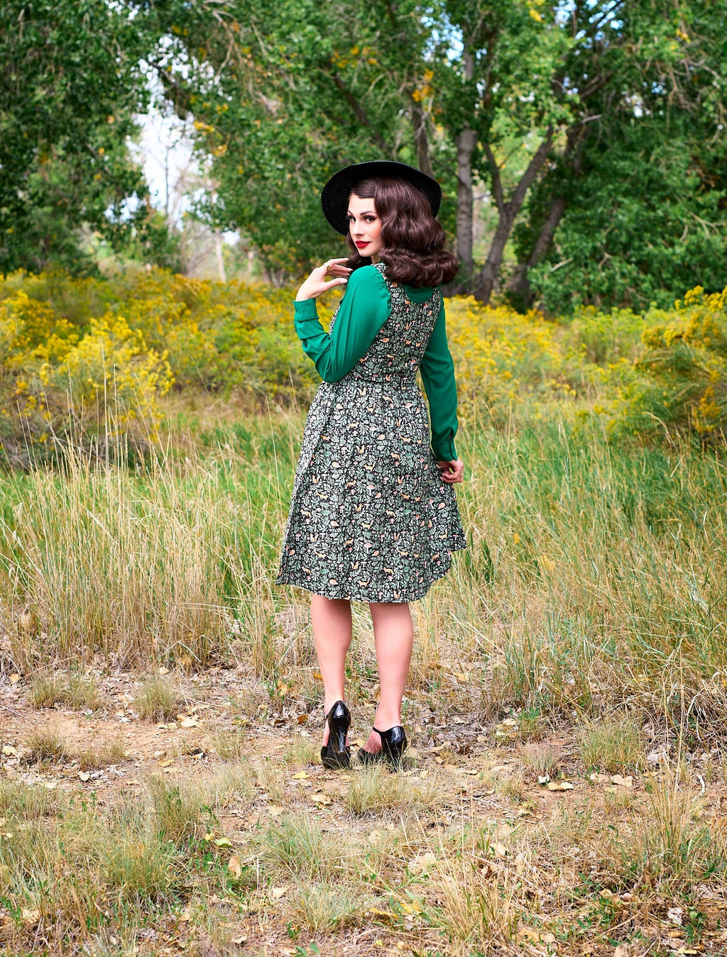 Foxy Fit & Flare Dress - XS only, 1 left!