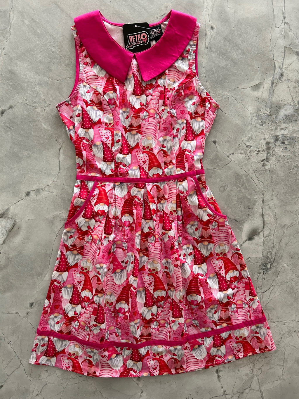 Gnomes Collared Dress
