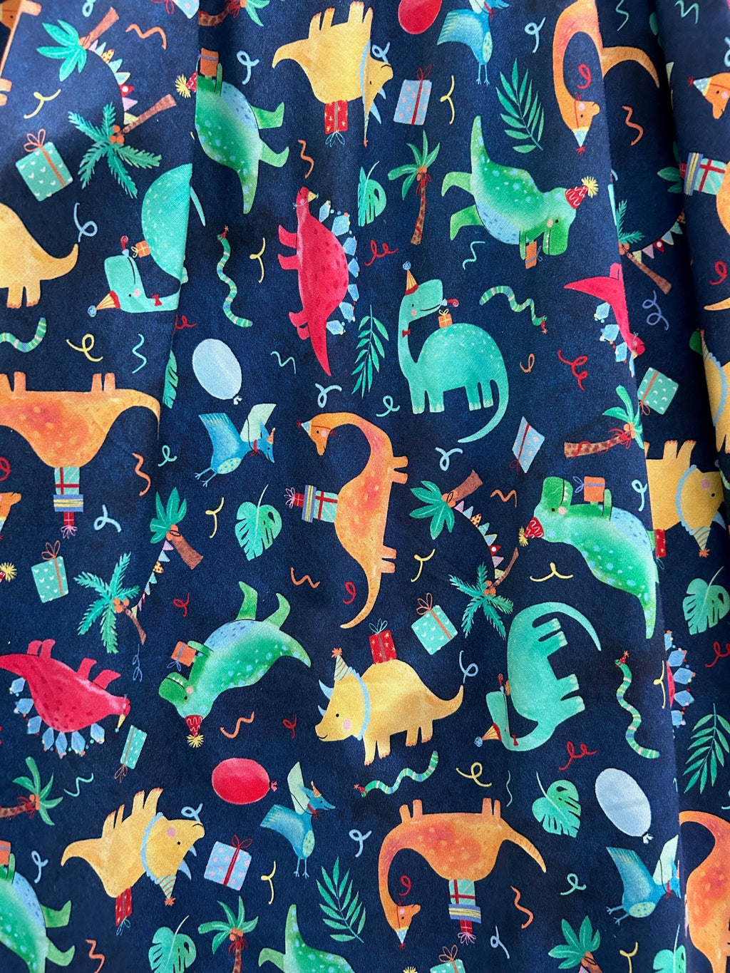 Party Dinos Vintage Dress - XS only, 1 left!