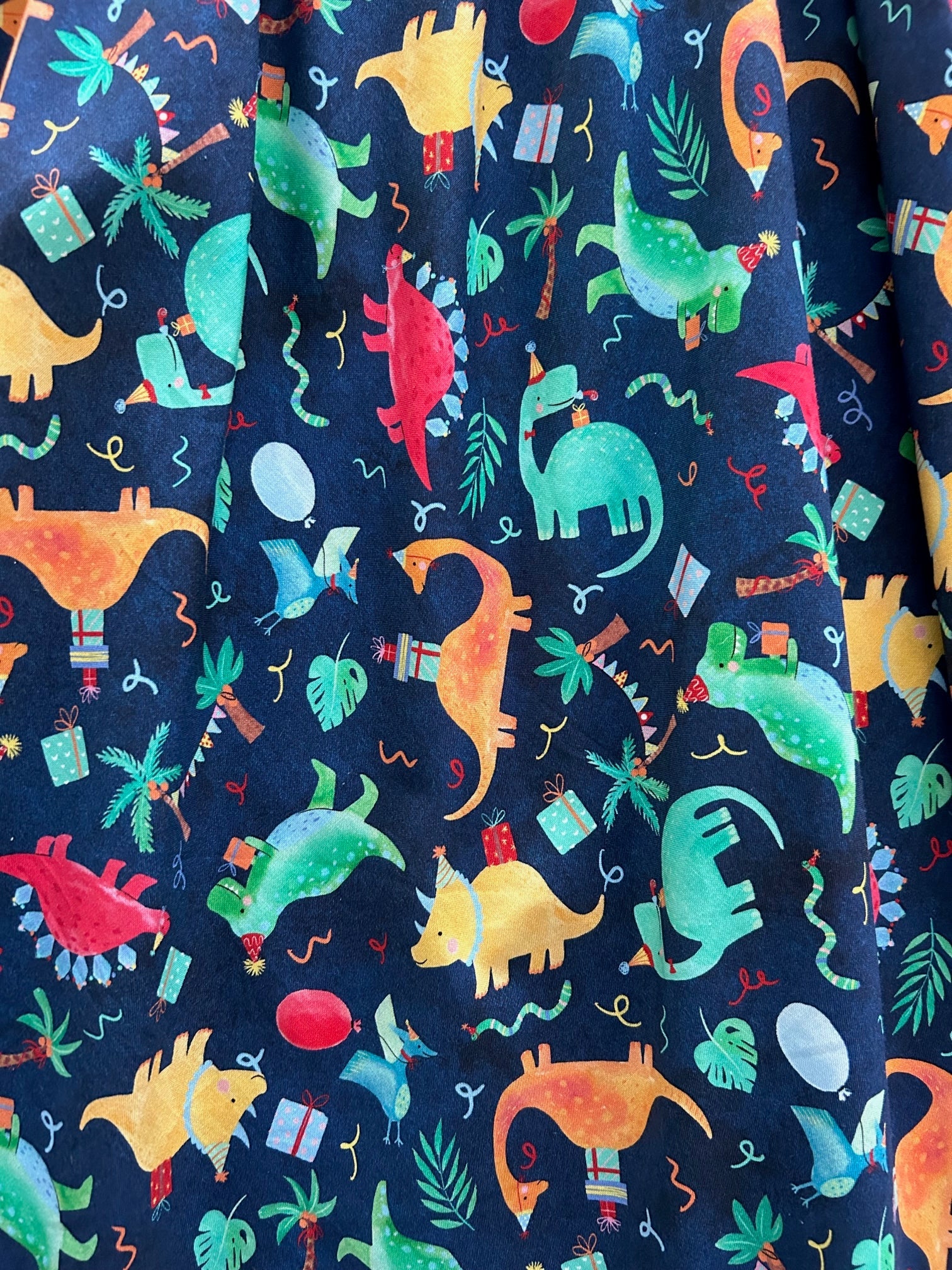 Party Dinos Vintage Dress - XS only, 1 left!