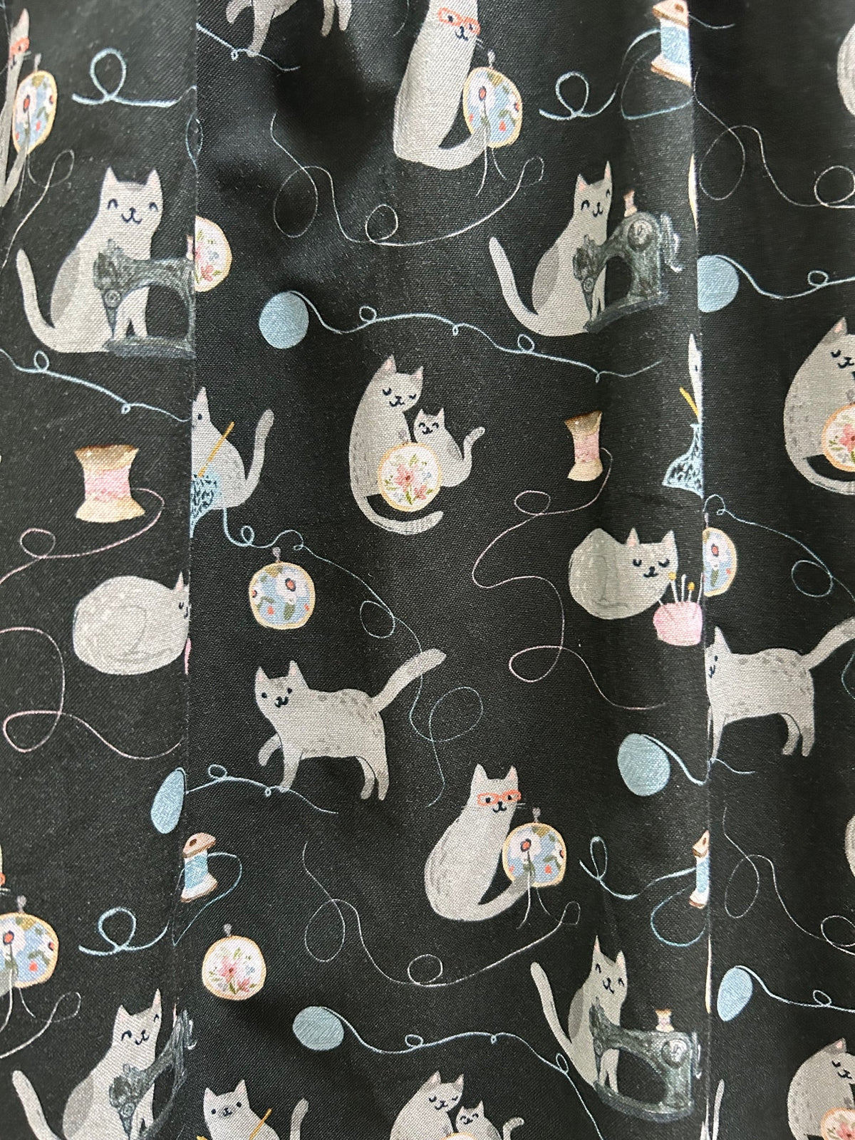 Cats and Yarn Fit & Flare Dress - Small only, 1 left!