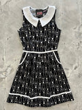 Skeleton Collared Dress - 1X only, 1 left!
