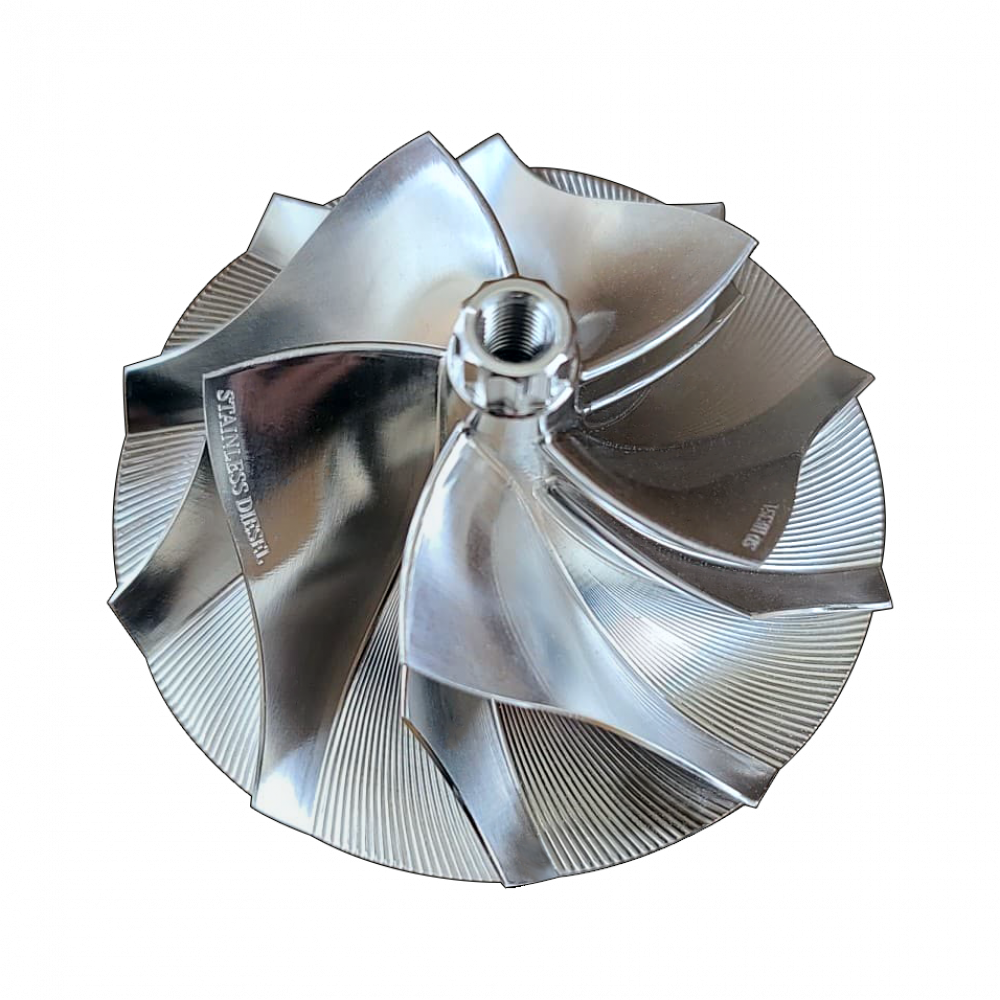 HE351/HE300 - VGT 5 Blade Billet Stock Drop-In Replacement Wheel